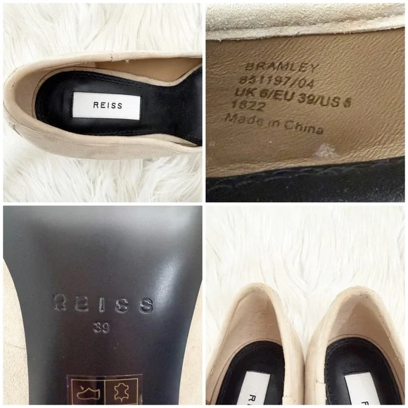 Reiss Bramley Pointed Toe Pump 8 - Picture 10 of 16
